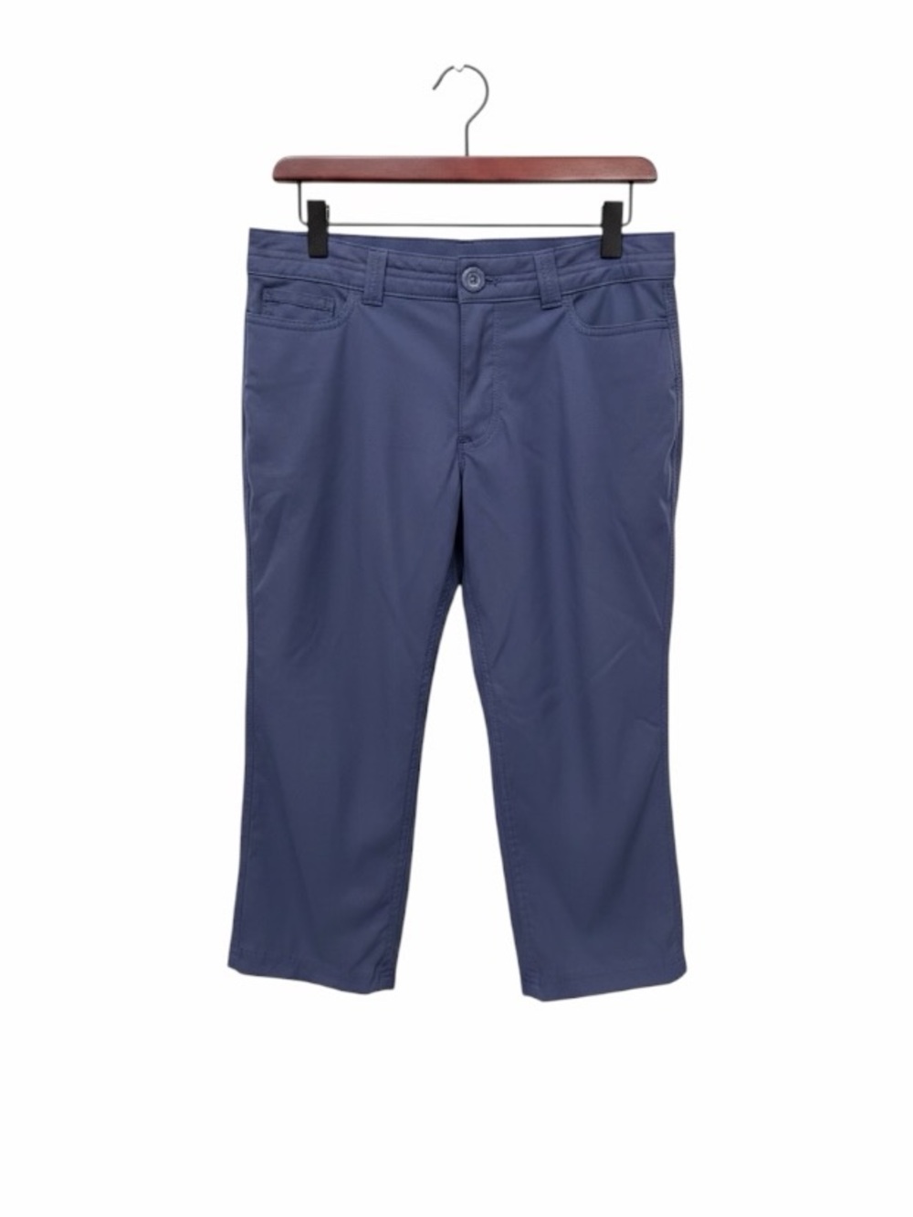 Eddie Bauer Women’s Blue Cropped Hiking Pants Size 4 Lightweight Outdoor Travel